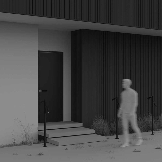 Ландшафтный светильник Maytoni Outdoor O494FL-L20B3K изображение 2 Ландшафтный светильник Maytoni Outdoor O494FL-L20B3K Фото № 2