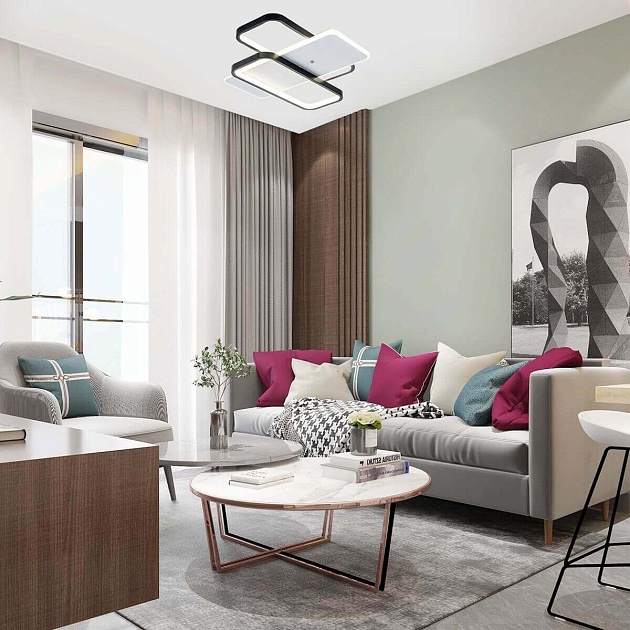 Потолочный светодионый светильник Escada Space 10215/S LED Фото № 4