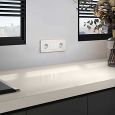 Рамка на 3 поста Werkel Slab айвори матовый W0032962 4690389193446 3