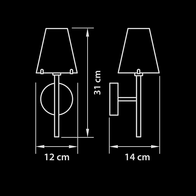Бра Lightstar Diafano 758612 изображение 2 Бра Lightstar Diafano 758612 Фото № 2
