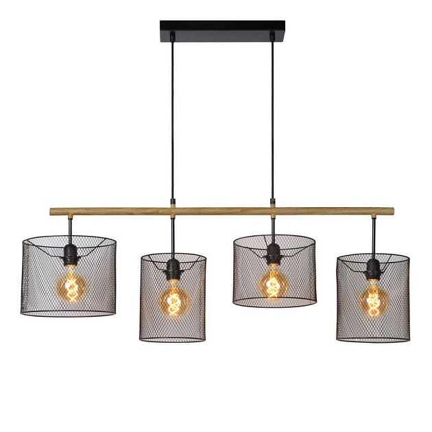 Подвесная люстра Lucide Baskett 45459/04/30 изображение 1 Подвесная люстра Lucide Baskett 45459/04/30 Фото № 1