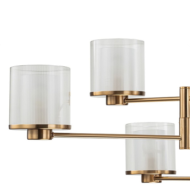 Подвесная люстра Indigo Bilancia 13023/6R Brass V000352 Фото № 3