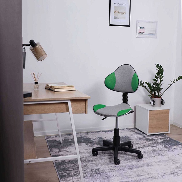 Детское кресло AksHome Miami зеленый + серый, сетка 62019 изображение 4 Детское кресло AksHome Miami зеленый + серый, сетка 62019 Фото № 4