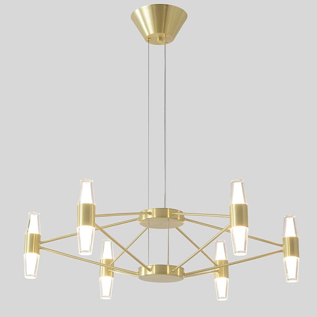 Подвесная люстра Crystal Lux DOROTEA SP6 GOLD Фото № 1