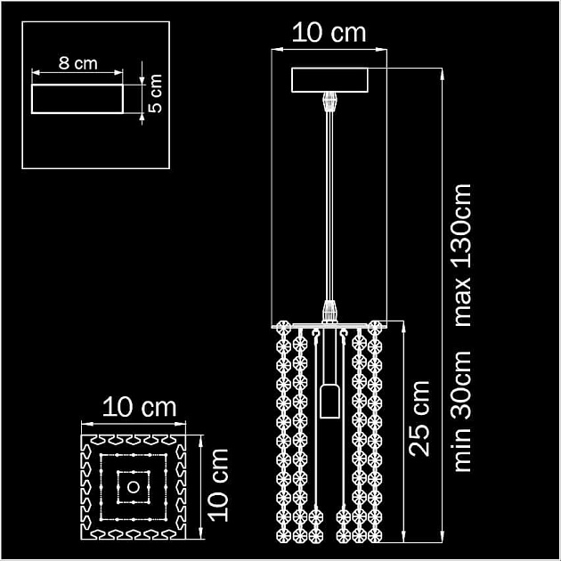Подвесной светильник Lightstar Cristallo 795424 Фото № 2