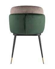 Кухонный стул Stool Group Пенелопа вельвет зеленый+коричневый FDC8054 FUT-73 + FUT-54 5