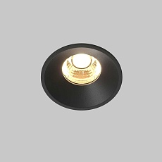 Встраиваемый светильник Maytoni Technical Downlight Round DL058-7W2.7K-B 2