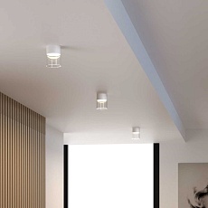 Потолочный светодиодный светильник Elektrostandard Lumen 25047/LED 10W 4000К белый/прозрачный a064710 1