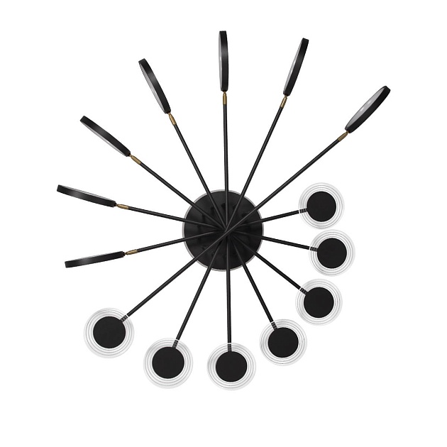 Потолочная светодиодная люстра Loft IT Megan 10164L Black Фото № 4