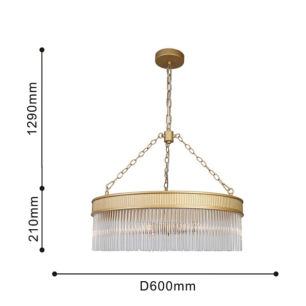 Подвесная люстра Favourite Turris 4200-6P Фото № 3