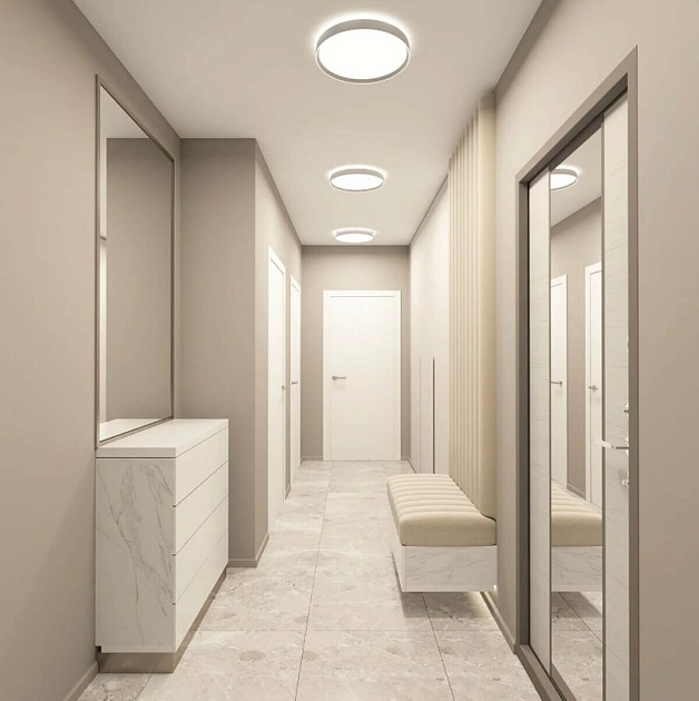 Потолочный светодиодный светильник Denkirs Plato DK6510-WH Фото № 7