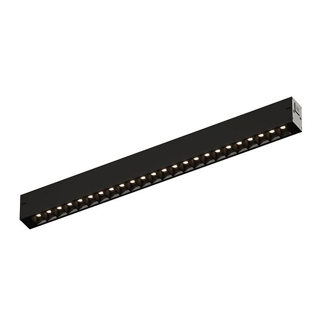 Трековый светодиодный светильник Denkirs Simple Grill DK8202-BK Фото № 1