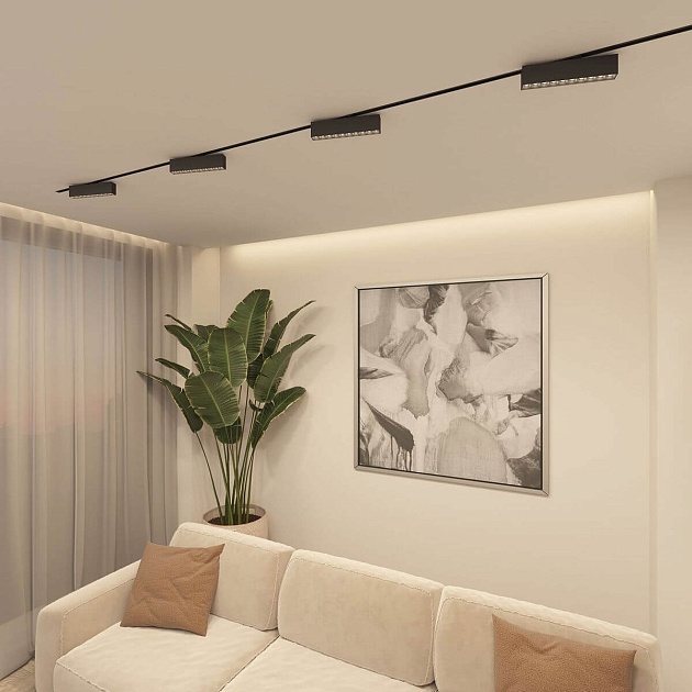 Трековый светодиодный светильник Denkirs Edder DK6444-BK Фото № 4