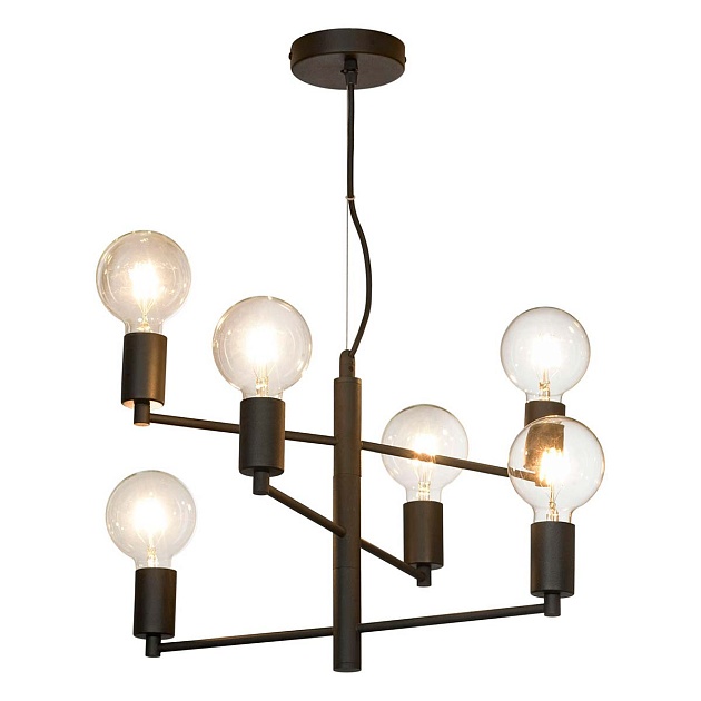 Подвесная люстра Lussole Lgo HURON LSP-8156-CL Фото № 1