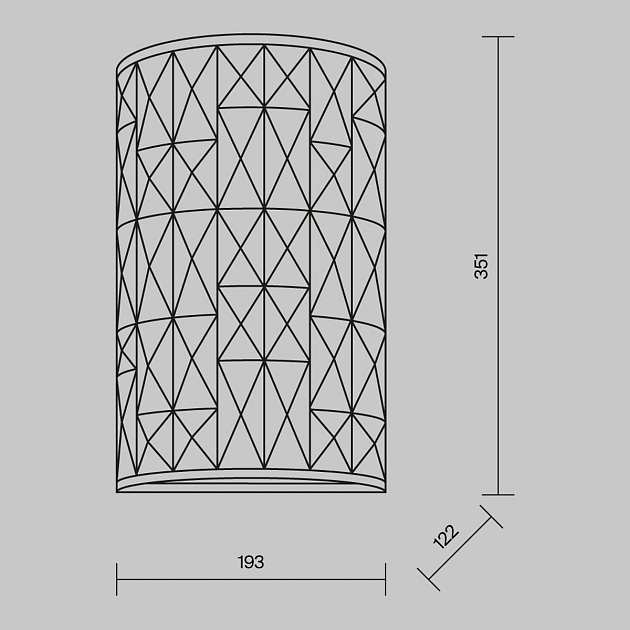 Настенный светильник Maytoni Gelid MOD184-WL-02-CH Фото № 2