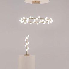 Подвесная светодиодная люстра Maytoni Tessara MOD081PL-L60G3K 1