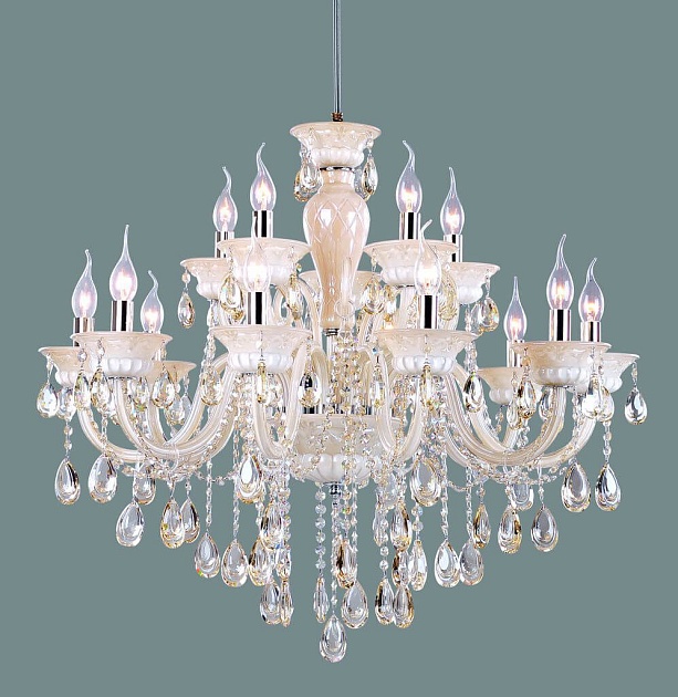 Подвесная люстра Omnilux OML-30503-15 изображение 2 Подвесная люстра Omnilux OML-30503-15 Фото № 2