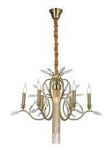 Люстра подвесная Alfa Light F1124-25 D640*H630 COPEER