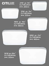 Потолочный светодиодный светильник Citilux Симпла CL714K680G 2