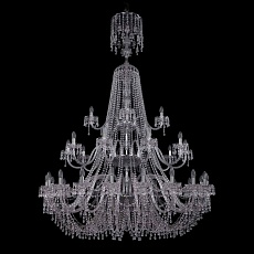 Подвесная люстра Bohemia Ivele 1410/20+10+5/530/XL-200/3d Ni V0300