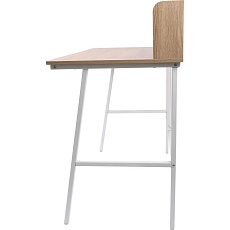 Письменный стол AksHome Coral светлый дуб, лдсп, цвет опоры белый 80042 4