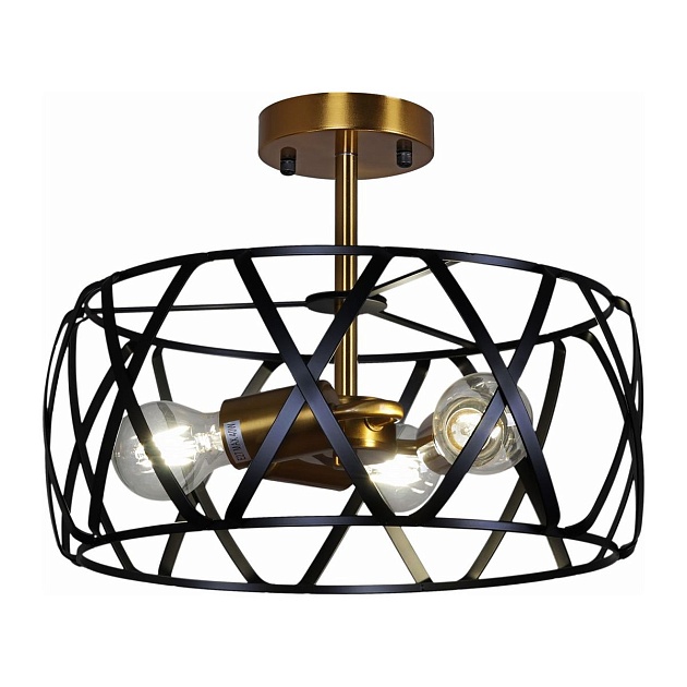 Потолочная люстра Illumico IL1023-3C-05 BK GD Фото № 1