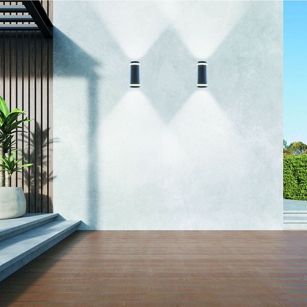 Уличный настенный светильник Apeyron Point 11-130 Фото № 16