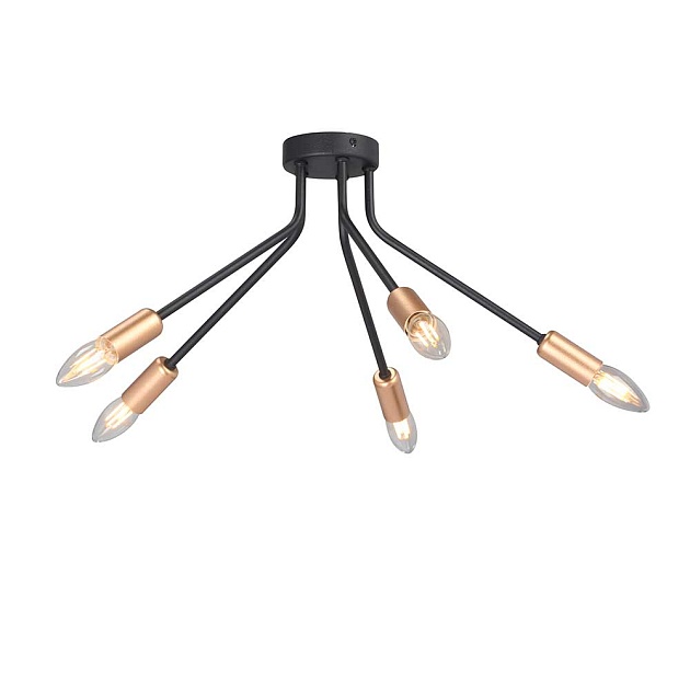 Потолочная люстра Vitaluce V3020-1/5PL изображение 2 Потолочная люстра Vitaluce V3020-1/5PL Фото № 2