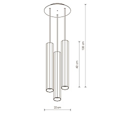 Подвесная люстра Nowodvorski Poly 8885 1