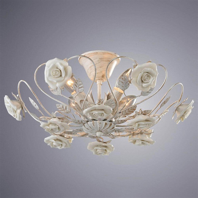 Потолочный светильник Arte Lamp Rosita A6358PL-4WG изображение 2 Потолочный светильник Arte Lamp Rosita A6358PL-4WG Фото № 2