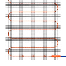 Нагревательный мат Voltum 150 Вт/м 18 м 9 м2 VLT01-150-9.0 1