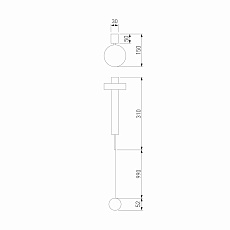 Бра Elektrostandard Orco 40112/LED a066404 1