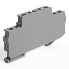 Торцевая заглушка для ЗНИ LD555 2,5 мм² (JXB ST 2,5), серый Stekker LD563-1-25 39989 4