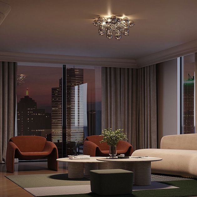 Потолочная люстра Maytoni Bolla MOD133CL-04CH Фото № 9