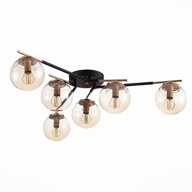 Потолочная люстра Evoluce LITERNO SLE106902-06 изображение 3 Потолочная люстра Evoluce LITERNO SLE106902-06 Фото № 3