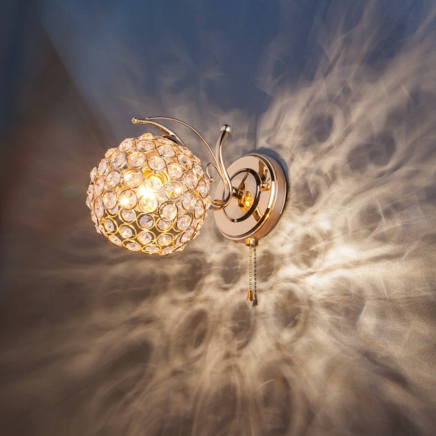 Бра Eurosvet 7777/1 золото Фото № 4