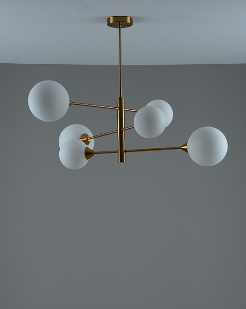 Подвесная люстра Moderli Molecule V10838-6P изображение 6 Подвесная люстра Moderli Molecule V10838-6P Фото № 6