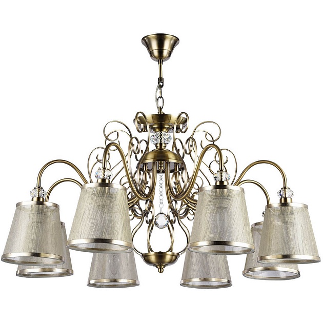 Подвесная люстра Freya Driana FR2405-PL-08-BZ Фото № 1