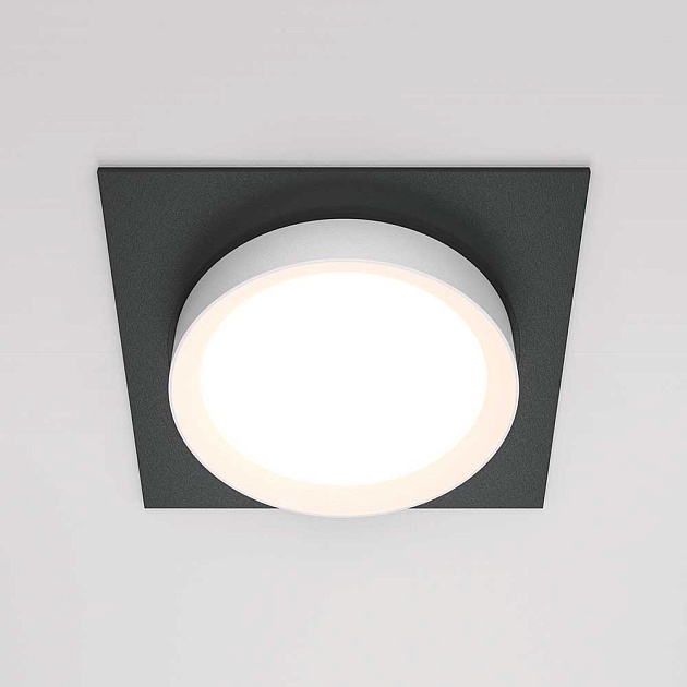 Встраиваемый светильник Maytoni Hoop DL086-GX53-SQ-BW Фото № 7
