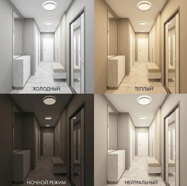 Потолочный светодиодный светильник Denkirs Plato DK6510-WH Фото № 6