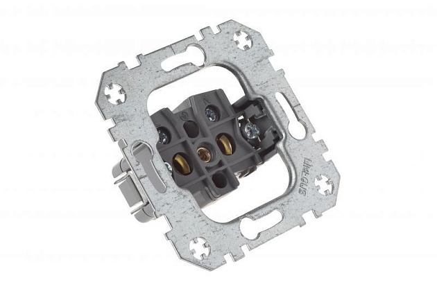 Розетка 2P Liregus Epsilon антрацит 28-105 Фото № 2