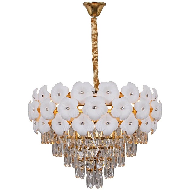 Подвесная люстра Illumico IL8139-9РLY-39 GD WT изображение 1 Подвесная люстра Illumico IL8139-9РLY-39 GD WT Фото № 1