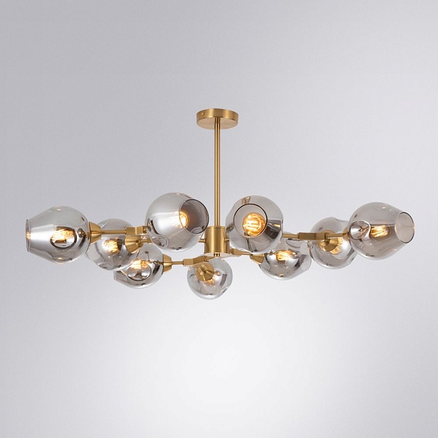 Потолочная люстра Arte Lamp Yuka A7759PL-9PB изображение 4 Потолочная люстра Arte Lamp Yuka A7759PL-9PB Фото № 4