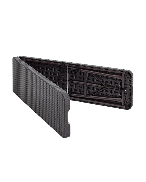 Складная скамья Stool Group 182х28х43см коричневая TZD183 Фото № 3