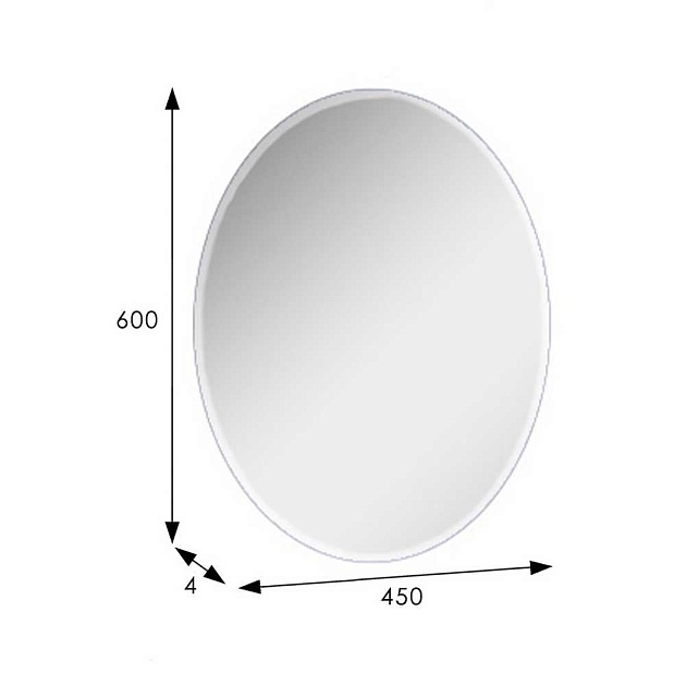 Зеркало Мебелик Сельетта-3 001886 изображение 3 Зеркало Мебелик Сельетта-3 001886 Фото № 3