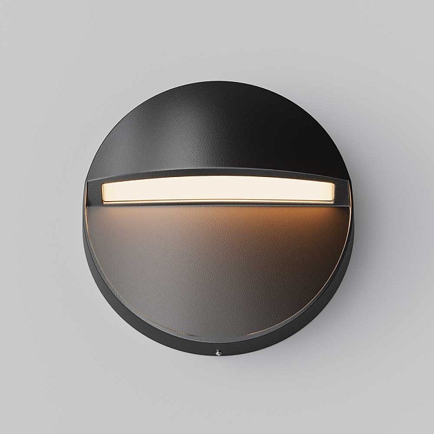 Уличный настенный светодиодный светильник Maytoni Mane O046SL-L3B3K изображение 7 Уличный настенный светодиодный светильник Maytoni Mane O046SL-L3B3K Фото № 7