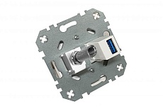 Розетка HDMI/TV Liregus Retro коричневый омбре 29-038 1