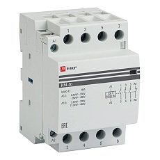 Контактор модульный КМ 40А 3NО+NC (3 мод.) EKF PROxima km-3-40-31