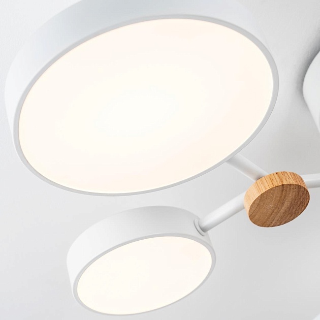 Потолочный cветильник LED4U L3201-700 WT изображение 2 Потолочный cветильник LED4U L3201-700 WT Фото № 2