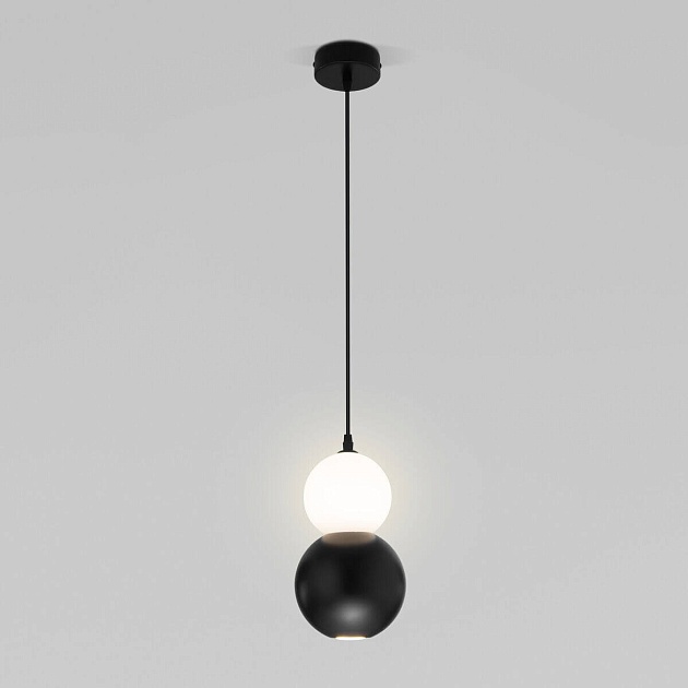 Подвесной светильник Eurosvet Polar 50251/1 LED черный Фото № 1